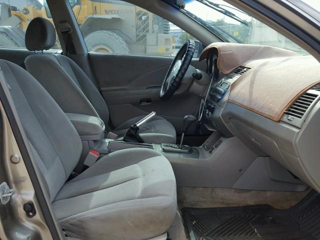 1N4AL11D63C121899 - 2003 NISSAN ALTIMA BAS GOLD photo 5