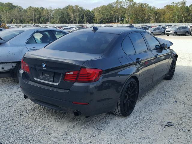 WBAFR7C58BC807137 - 2011 BMW 535 I CHARCOAL photo 4