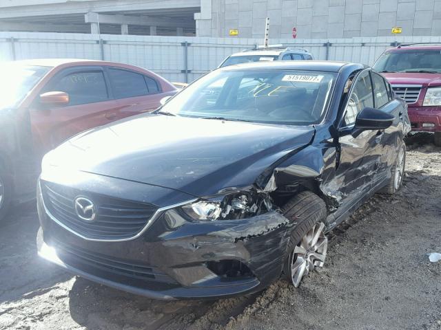 JM1GJ1U67E1155792 - 2014 MAZDA 6 SPORT BLACK photo 2