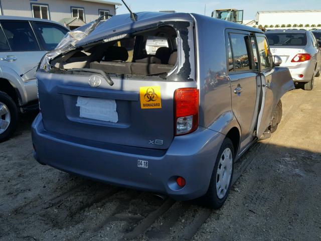 JTLZE4FE3CJ010558 - 2012 TOYOTA SCION XB 蓝色 照片 4