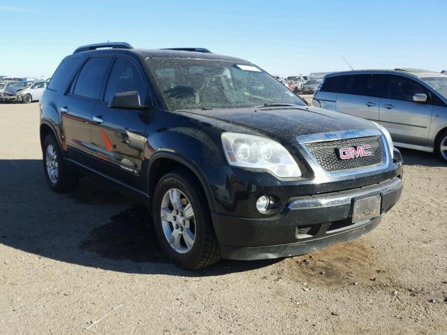 1GKER13798J228597 - 2008 GMC ACADIA SLE BLACK photo 1