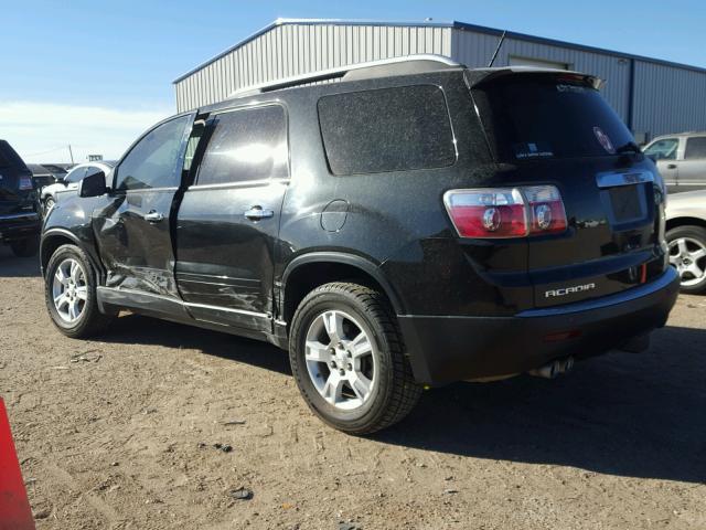 1GKER13798J228597 - 2008 GMC ACADIA SLE BLACK photo 3