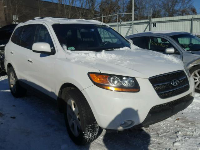 5NMSH73E29H275738 - 2009 HYUNDAI SANTA FE S WHITE photo 1