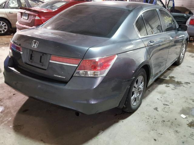 1HGCP2F69BA003610 - 2011 HONDA ACCORD SE GRAY photo 4