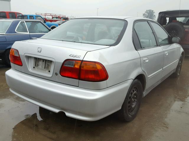 2HGEJ6612XH588402 - 1999 HONDA CIVIC BASE 银色 照片 4