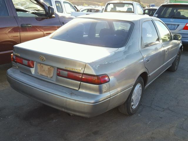JT2BG22K4V0044128 - 1997 TOYOTA CAMRY LE ყავისფერი ფოტო 4