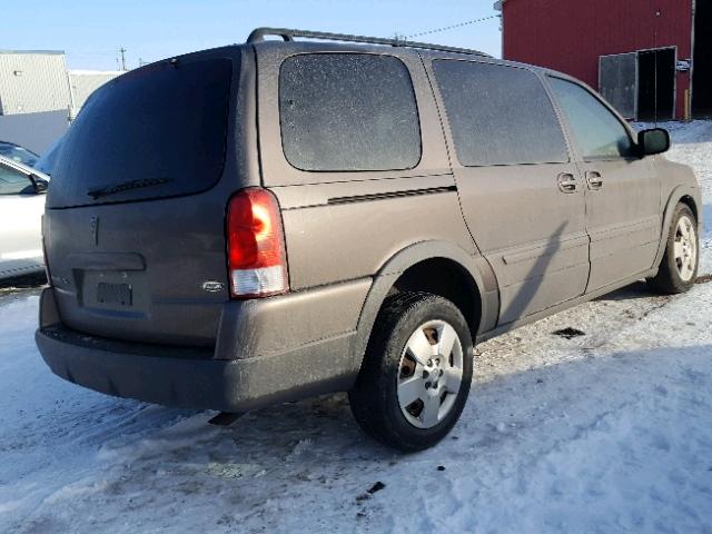 1GMDV23148D142578 - 2008 PONTIAC MONTANA SV BROWN photo 4