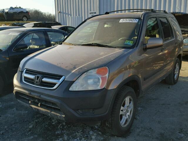 SHSRD78824U251570 - 2004 HONDA CR-V EX GOLD photo 2