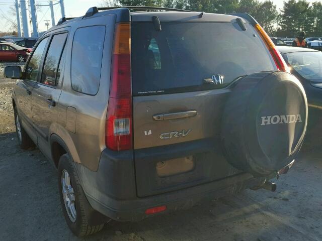 SHSRD78824U251570 - 2004 HONDA CR-V EX GOLD photo 3