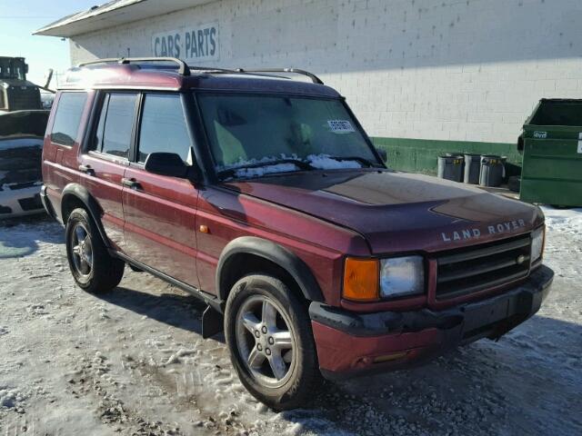 SALTY1245YA234886 - 2000 LAND ROVER DISCOVERY RED photo 1