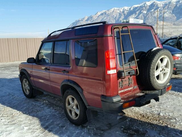 SALTY1245YA234886 - 2000 LAND ROVER DISCOVERY RED photo 3