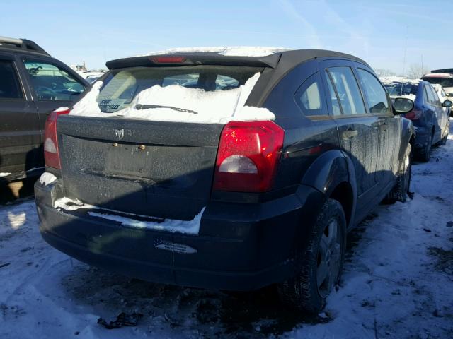 1B3HB48B17D507987 - 2007 DODGE CALIBER SX CHARCOAL photo 4