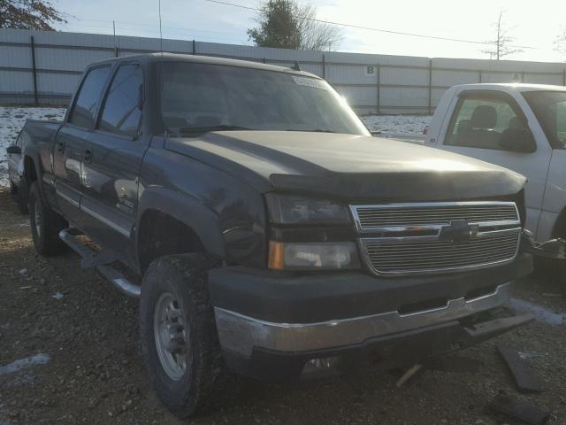 1GCHK23D27F126486 - 2007 CHEVROLET SILVERADO BLACK photo 1