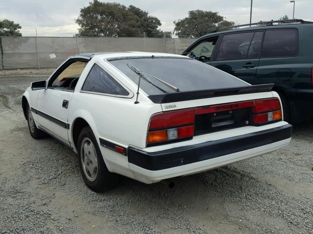 JN1HZ14S1FX101321 - 1985 NISSAN 300ZX WHITE photo 3