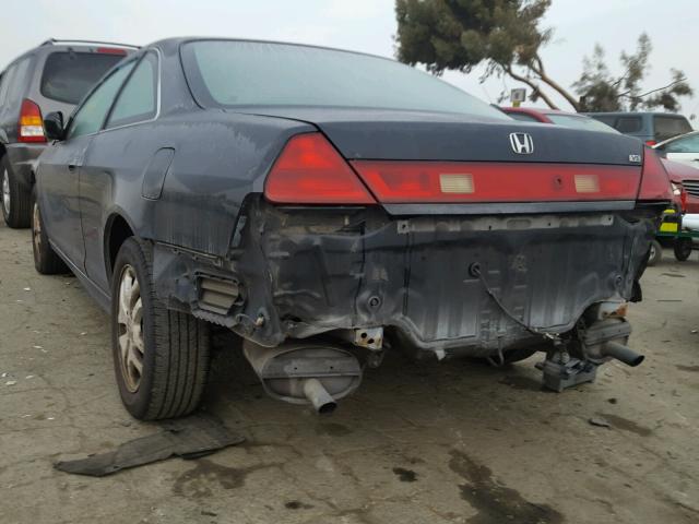 1HGCG22592A002406 - 2002 HONDA ACCORD EX BLACK photo 3