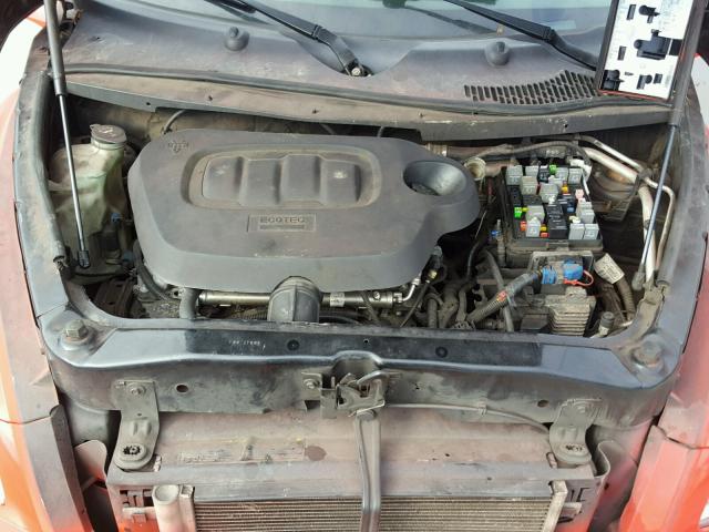 3GNBAADB7AS534511 - 2010 CHEVROLET HHR LS RED photo 7