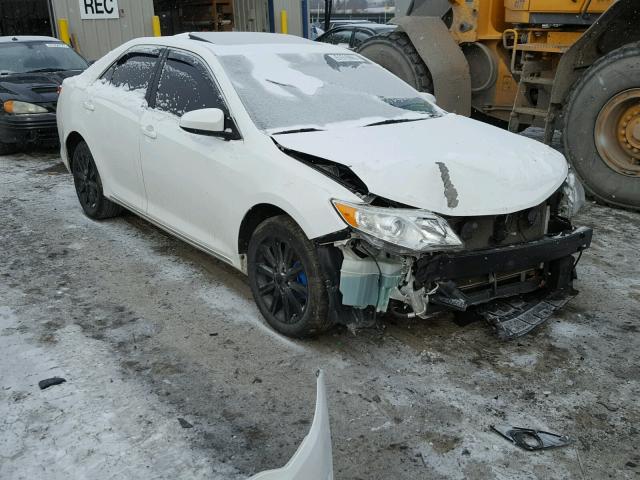 4T4BF1FKXCR189938 - 2012 TOYOTA CAMRY BASE WHITE photo 1