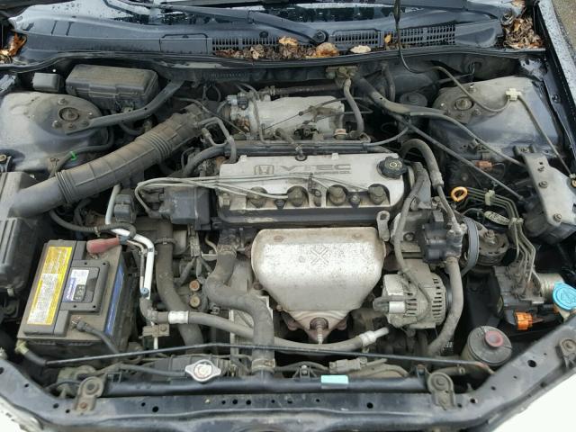 1HGCG66841A110748 - 2001 HONDA ACCORD EX BLACK photo 7