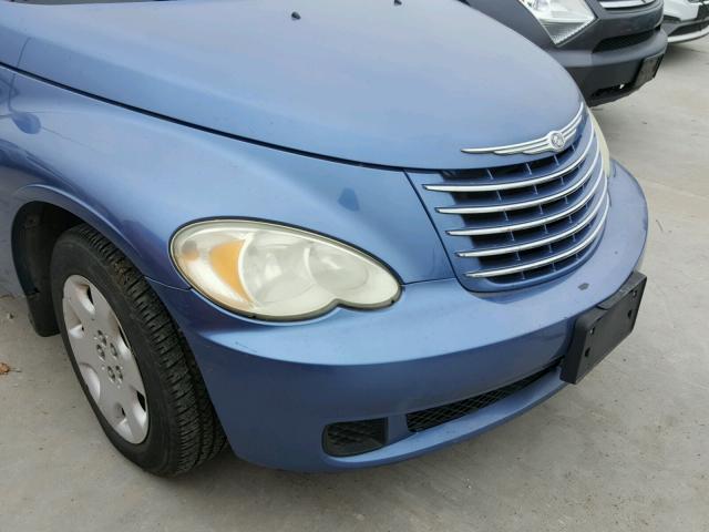 3A4FY58B36T298927 - 2006 CHRYSLER PT CRUISER BLUE photo 9