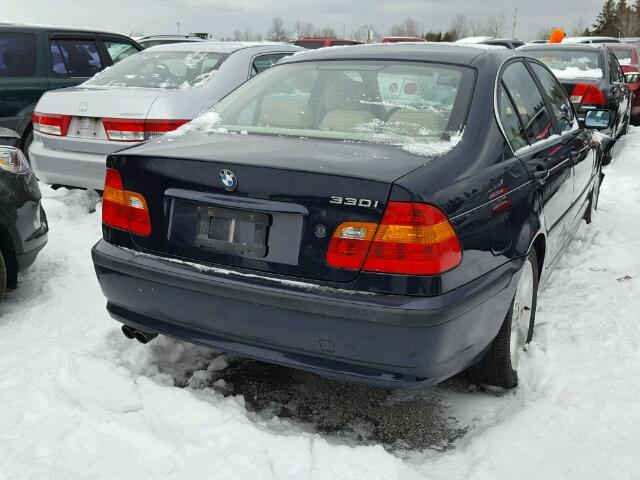 WBAEV534X5KM38648 - 2005 BMW 330 I BLUE photo 4