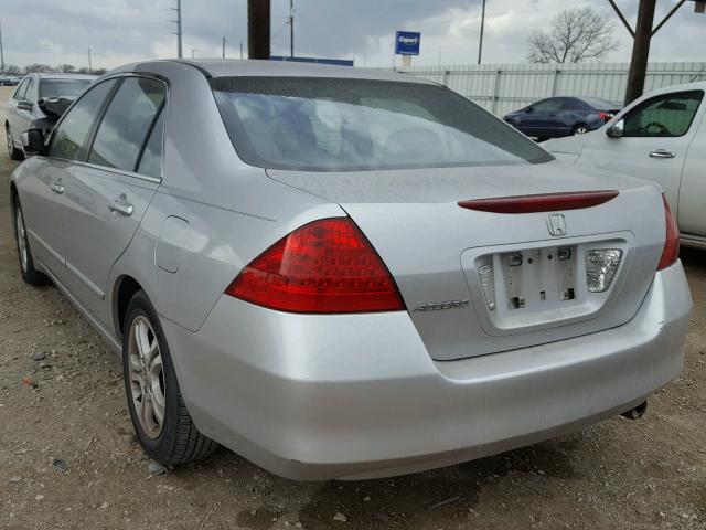 1HGCM55366A037074 - 2006 HONDA ACCORD SE SILVER photo 3