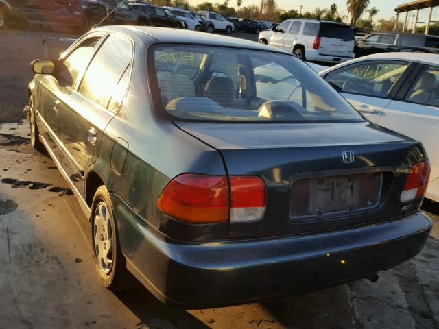 2HGEJ8641VH557550 - 1997 HONDA CIVIC EX 绿色 照片 3