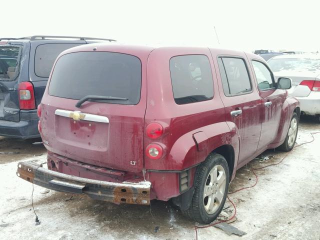 3GNDA23D46S623378 - 2006 CHEVROLET HHR LT MAROON photo 4