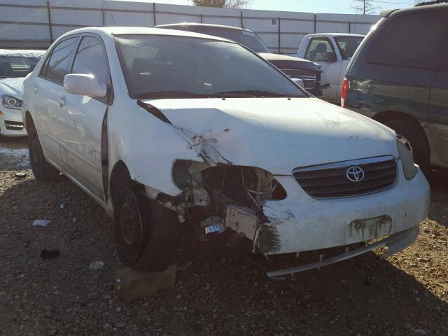 JTDBR32E270119848 - 2007 TOYOTA COROLLA CE WHITE photo 1