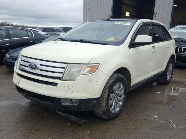 2FMDK49C67BB45256 - 2007 FORD EDGE SEL P WHITE photo 2