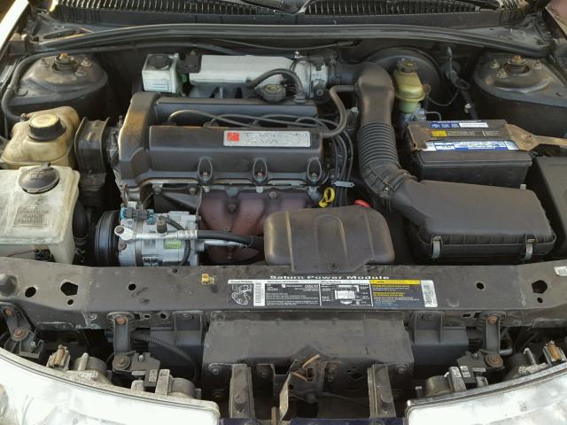 1G8ZH1270VZ234314 - 1997 SATURN SC2 PURPLE photo 7