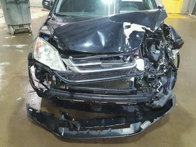 5J6RE4H49BL025210 - 2011 HONDA CR-V SE BLACK photo 7