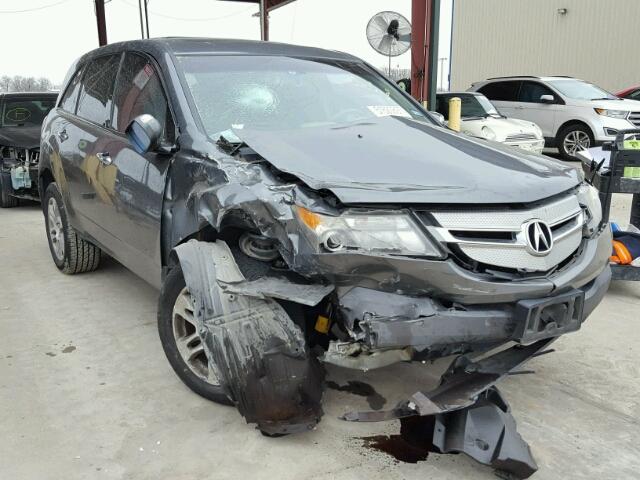 2HNYD28358H527471 - 2008 ACURA MDX TECHNO GRAY photo 1