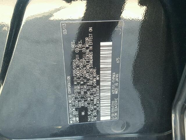 JTLZE4FEXDJ036494 - 2013 TOYOTA SCION XB Grafito foto 10