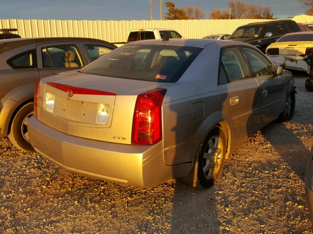 1G6DM56T050215635 - 2005 CADILLAC CTS SILVER photo 4