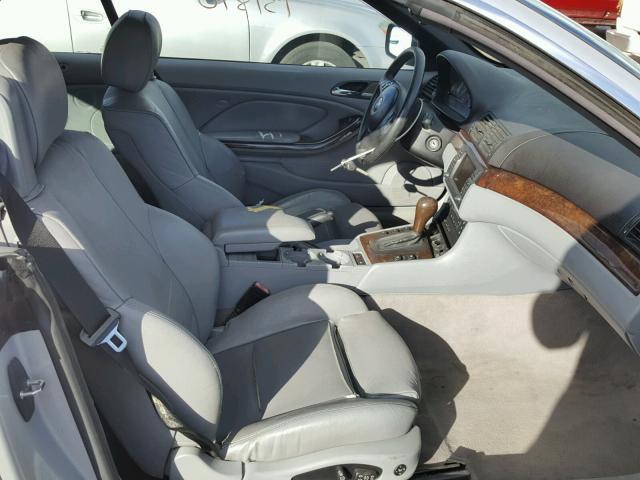 WBABW53474PL47497 - 2004 BMW 330 CI SILVER photo 5