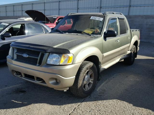 1FMZU77E33UC08002 - 2003 FORD EXPLORER S GREEN photo 2