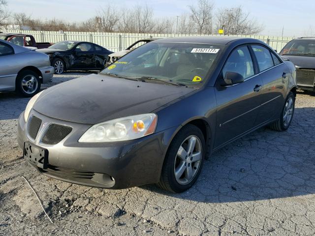 1G2ZH58N674211773 - 2007 PONTIAC G6 GT GRAY photo 2