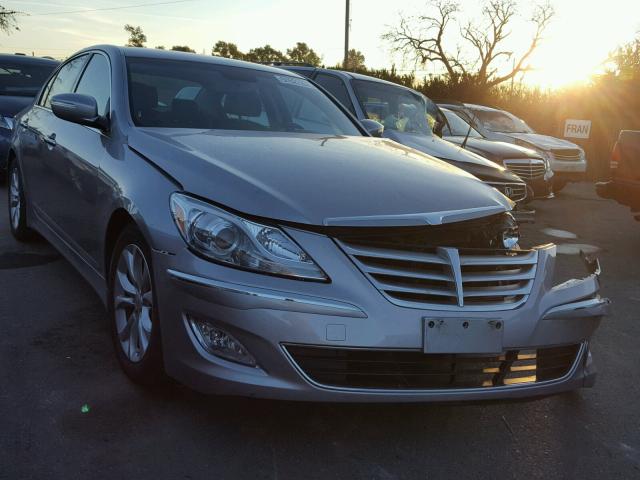 KMHGC4DDXDU244274 - 2013 HYUNDAI GENESIS 3. SILVER photo 1