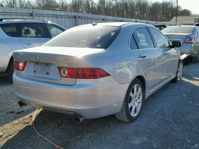 JH4CL96865C003799 - 2005 ACURA TSX SILVER photo 4