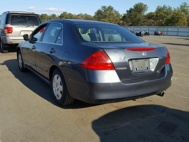 1HGCM56446A112832 - 2006 HONDA ACCORD LX GRAY photo 3