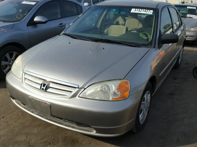 2HGES16503H564838 - 2003 HONDA CIVIC LX GOLD photo 2