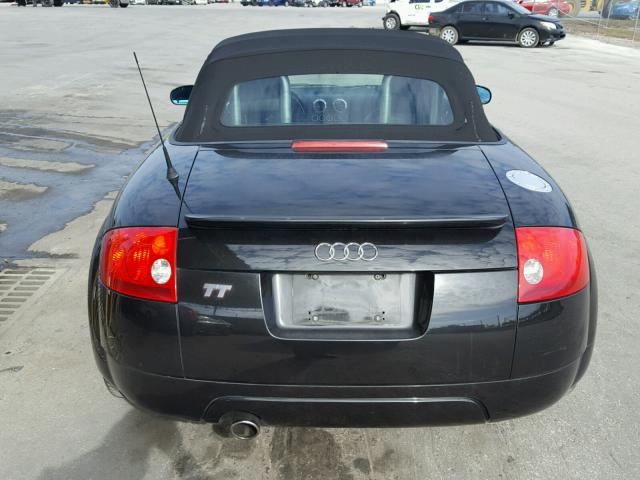 TRUTC28N421014843 - 2002 AUDI TT BLACK photo 9