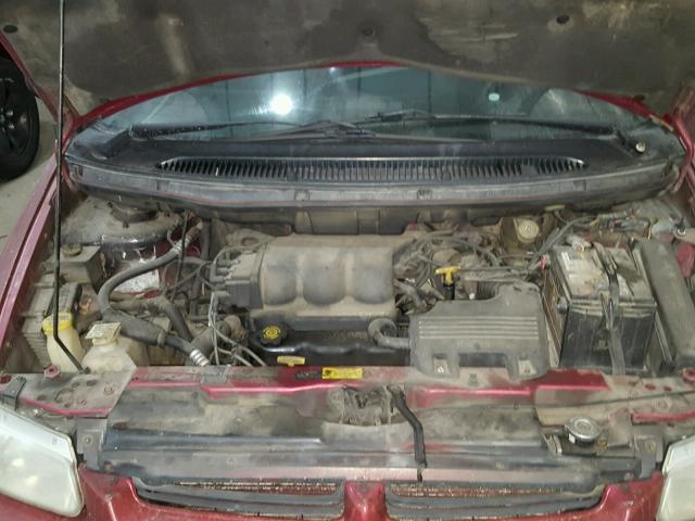 1B4GP55L7TB282038 - 1996 DODGE CARAVAN LE RED photo 7