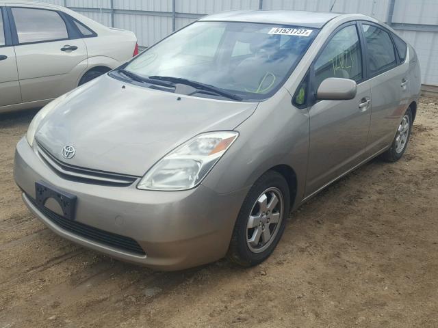 JTDKB22U053011732 - 2005 TOYOTA PRIUS GOLD photo 2