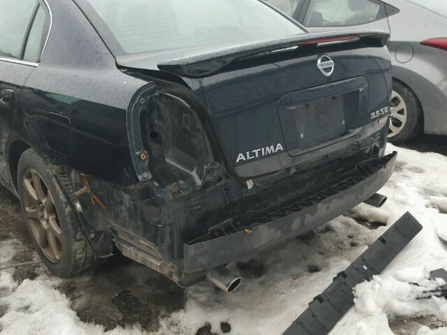 1N4BL11E25C303325 - 2005 NISSAN ALTIMA SE BLACK photo 9