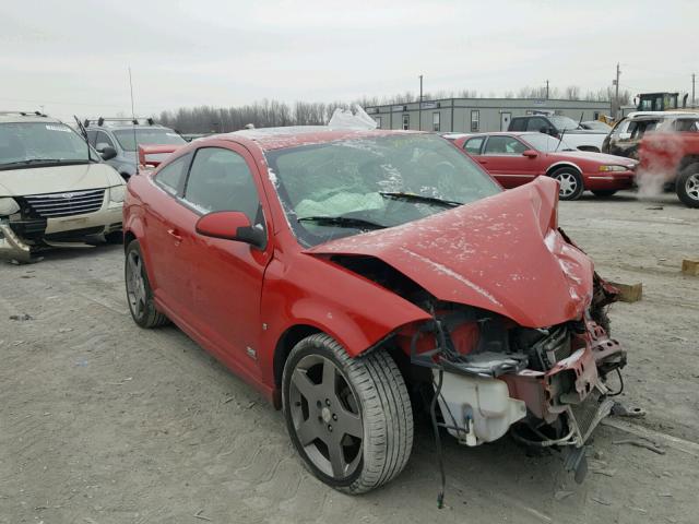 1G1AP11P467695352 - 2006 CHEVROLET COBALT SS RED photo 1