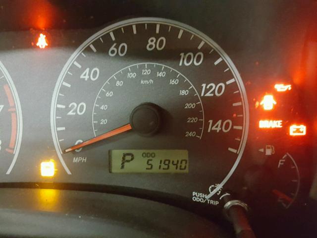 5YFBU4EE9DP182219 - 2013 TOYOTA COROLLA BA GRAY photo 8