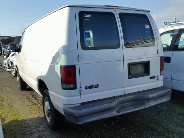 1FTNE24L65HA28059 - 2005 FORD ECONOLINE WHITE photo 3