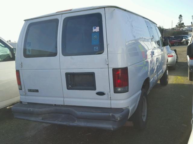 1FTNE24L65HA28059 - 2005 FORD ECONOLINE WHITE photo 4