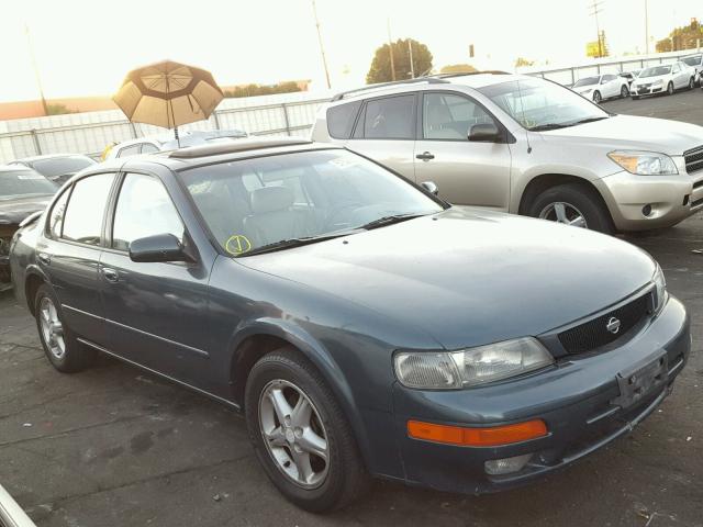 JN1CA21D3VT814899 - 1997 NISSAN MAXIMA GLE GREEN photo 1